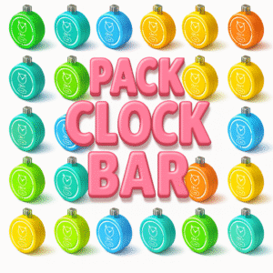 PACK 25 CLOCK BAR