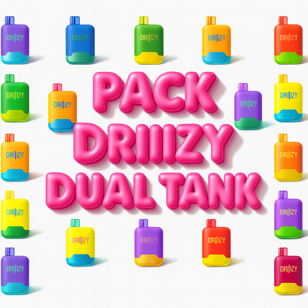 PACK 25 DRIIIZY DUAL TANK