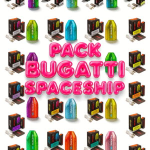 PACK 25 BUGATTI SPACESHIP